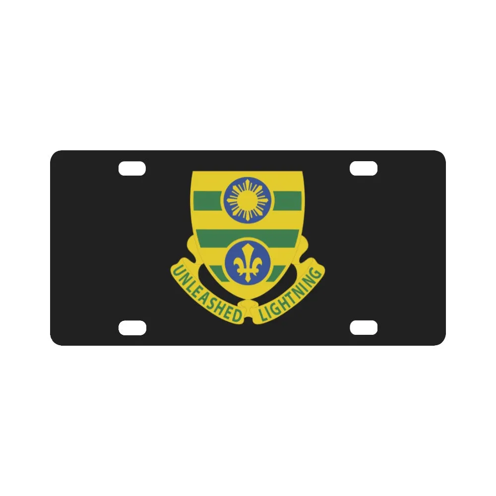 109th Armor Regiment - DUI wo Txt X 300 Classic License Plate