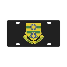 109th Armor Regiment - DUI wo Txt X 300 Classic License Plate