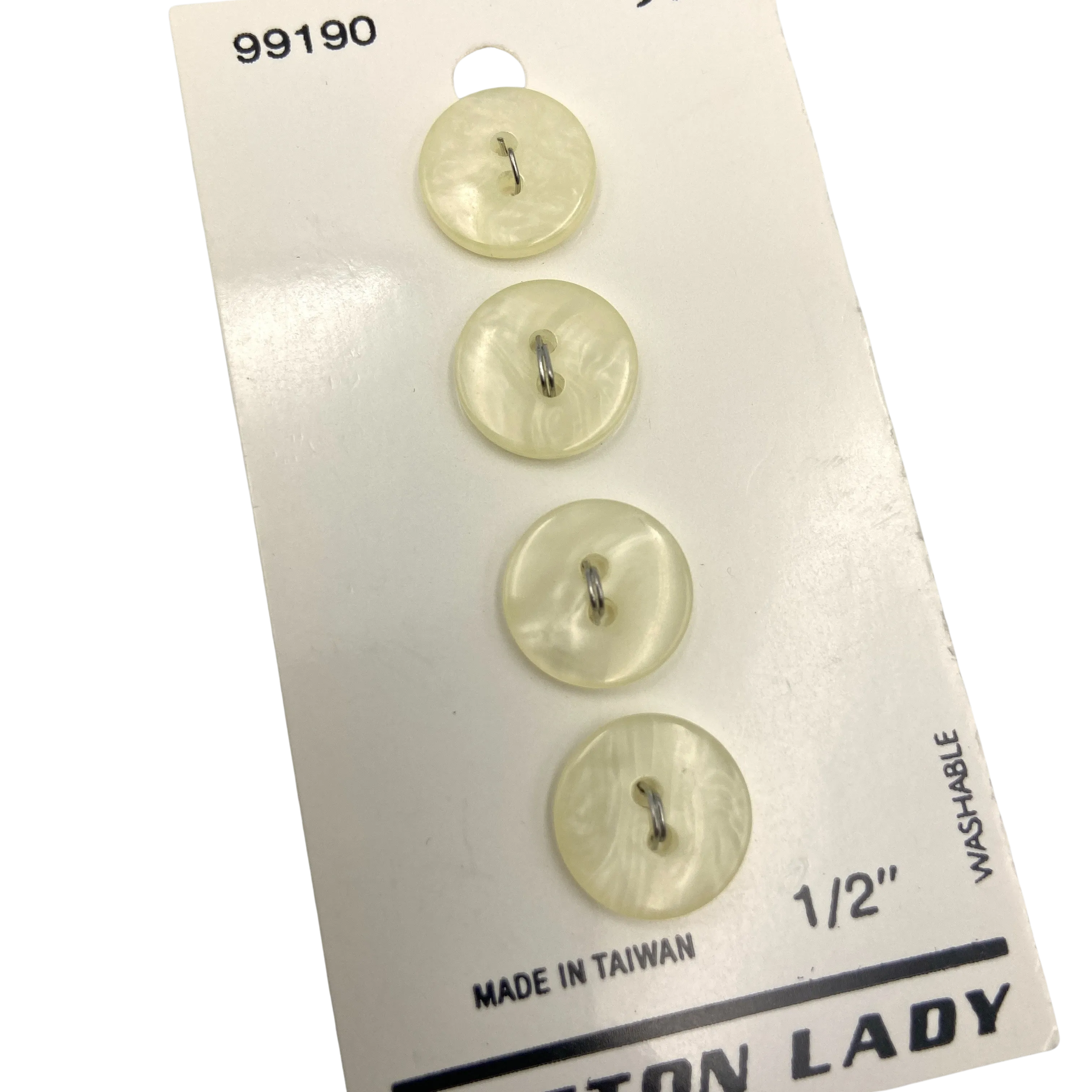 1/2" Gertrude | Plastic Buttons