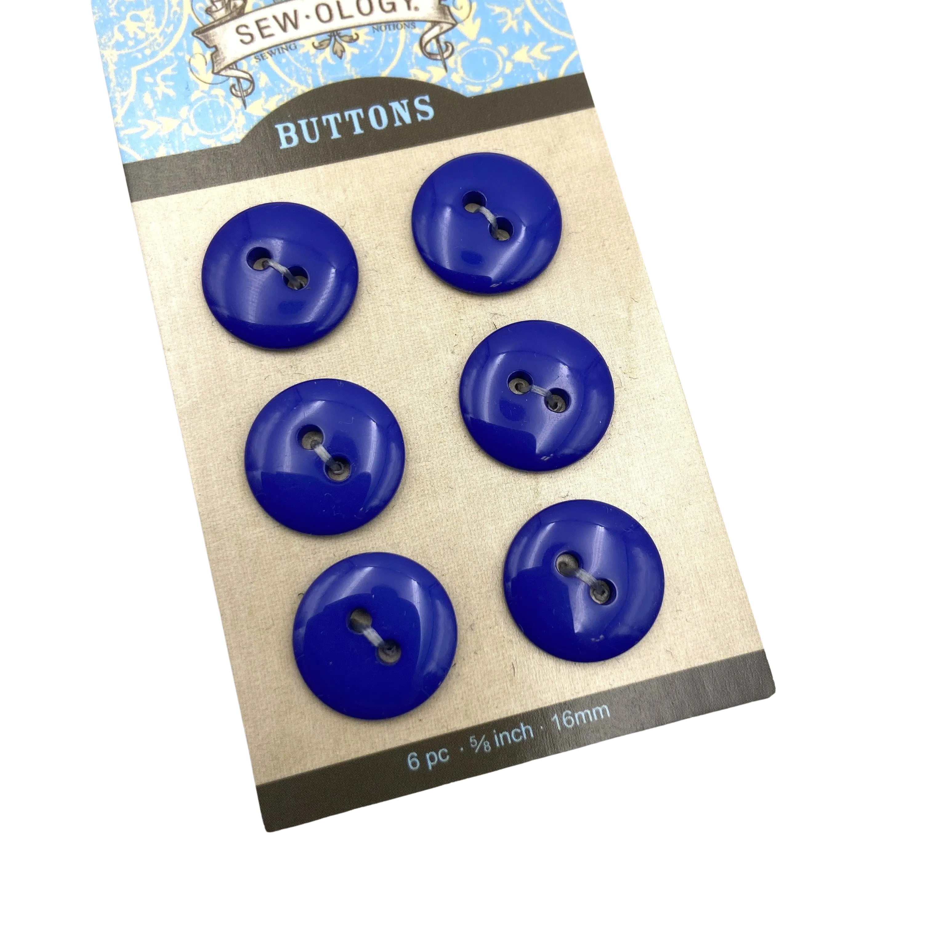 5/8" Royals | Plastic Buttons