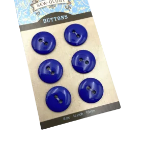 5/8" Royals | Plastic Buttons