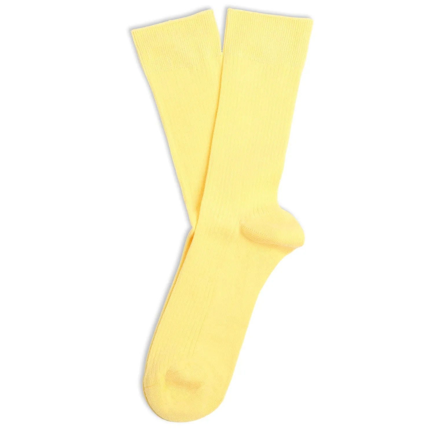 6-pack Originals Fine Rib Socks Shaded Yellow