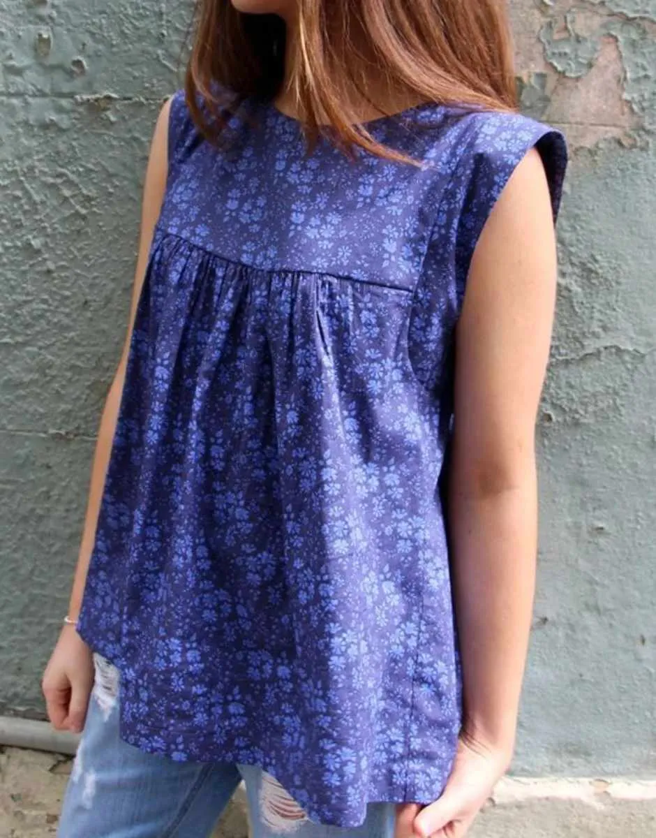 Alice Top & Dress Sewing Pattern, Tessuti