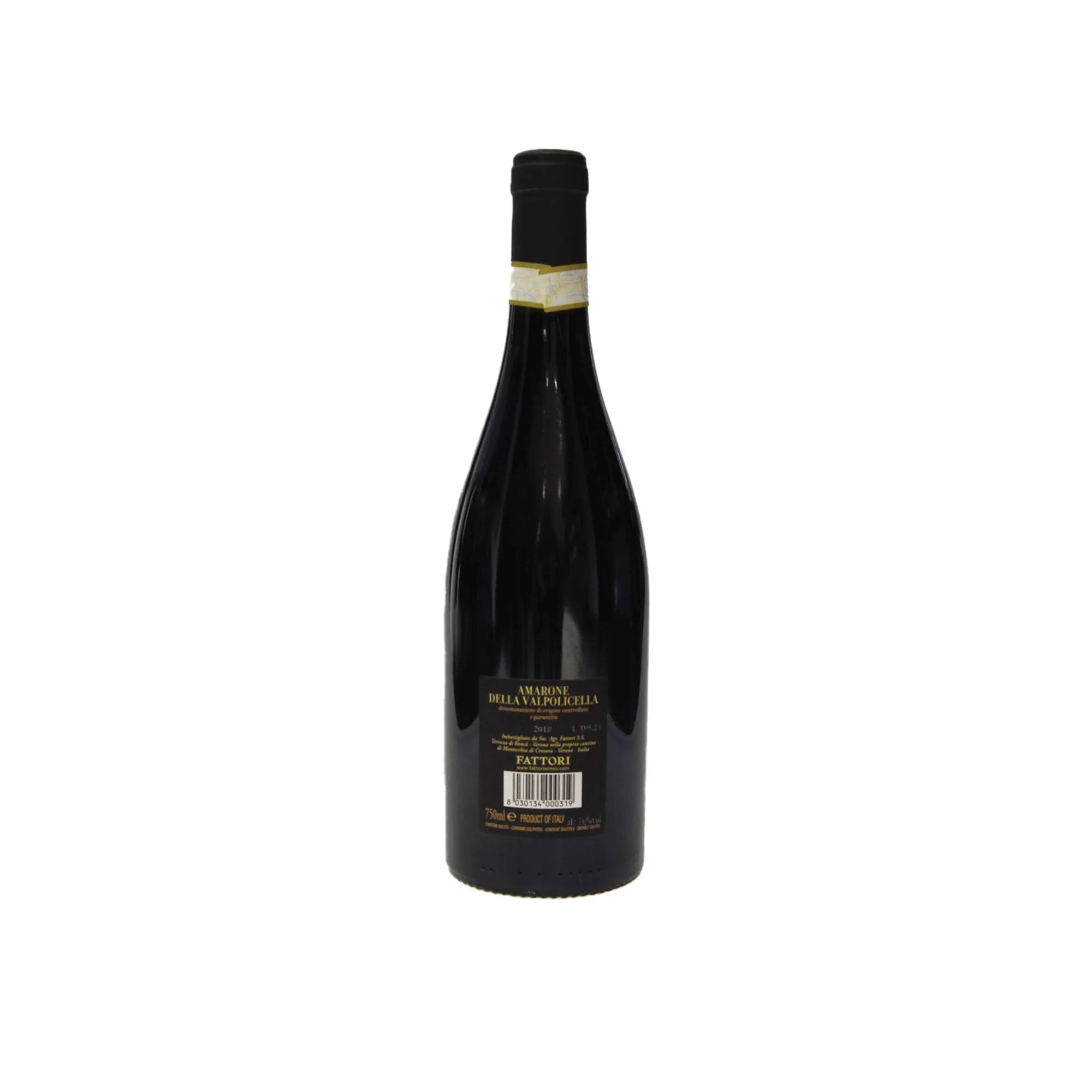 Amarone della Valpolicella, Col de la Bastia DOCG Antonio Fattori 2018