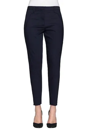 Angelie 238 zip pant | Navy | 7/8 bukser fra Fiveunits