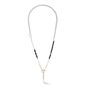 Art Deco Elegance necklace bicolour