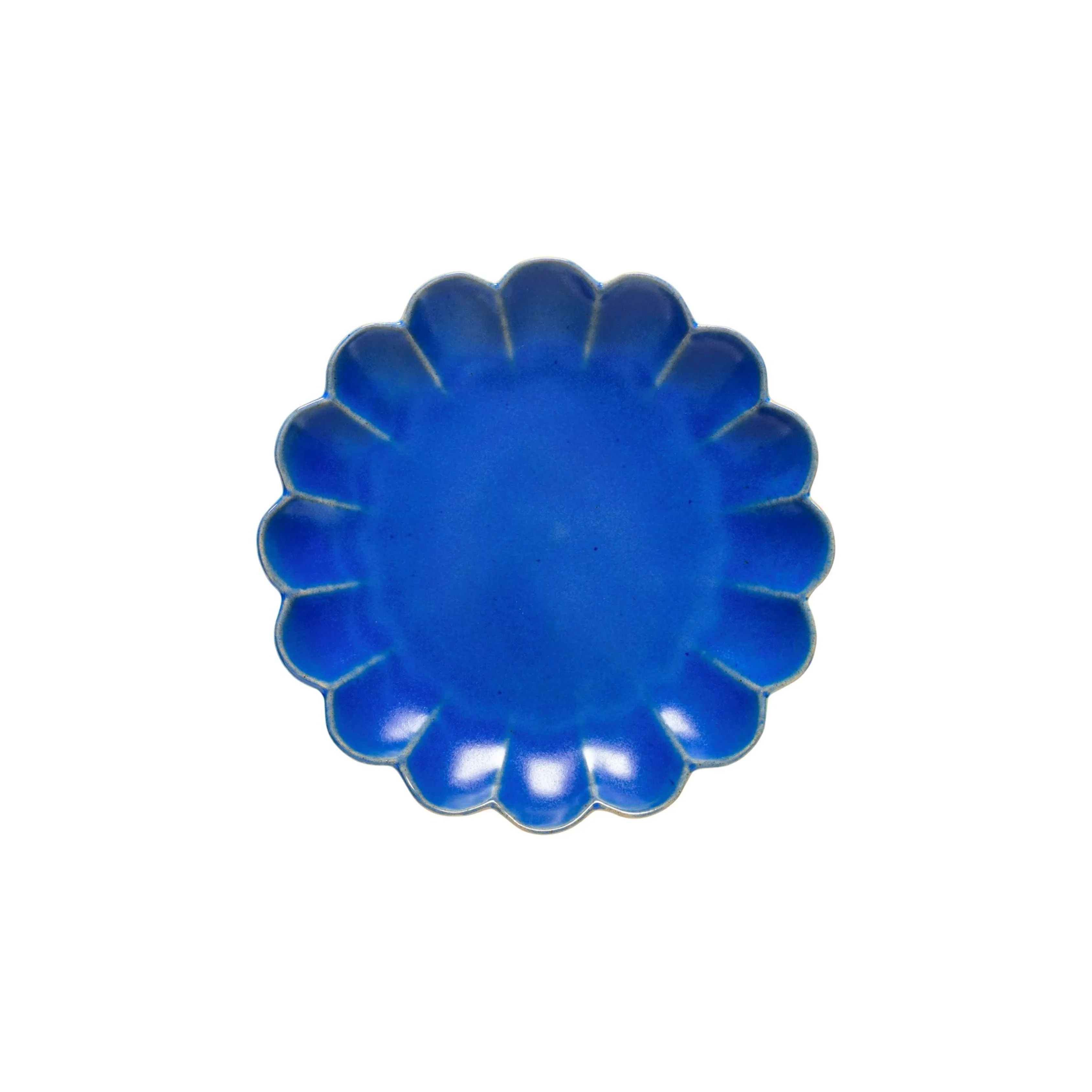 Assiette Coquillage Bleu ciel 18cm