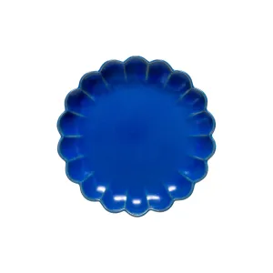 Assiette Coquillage Bleu ciel 22 cm