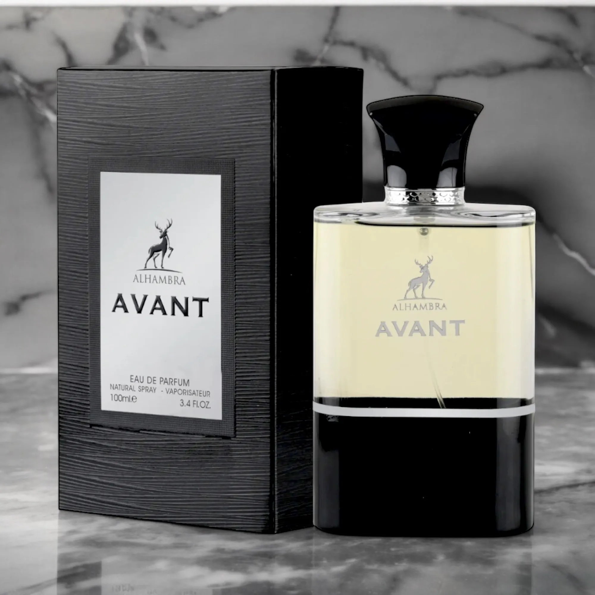 Avant by Maison Alhambra Eau de Parfum Men 3.4 Oz.