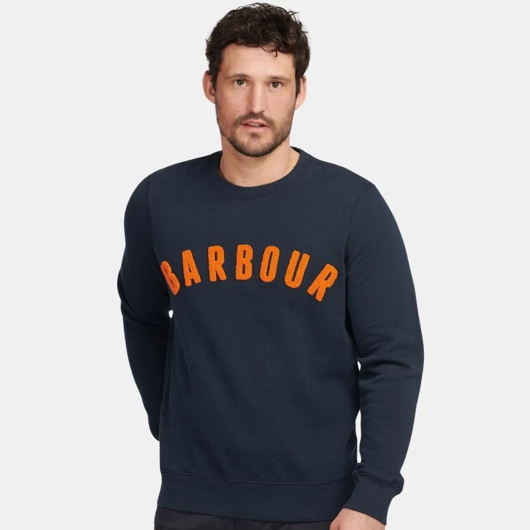 Barbour Essential Prep Logo Sweatshirt Navy