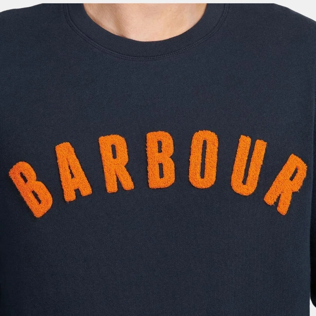 Barbour Essential Prep Logo Sweatshirt Navy