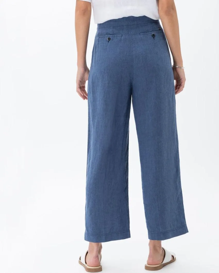 BRAX - Maine S - Pantalon Casual de Lin - Relaxed Fit