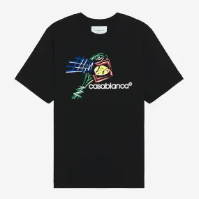 Casablanca Croquis De Tennis Screen Printed T-Shirt