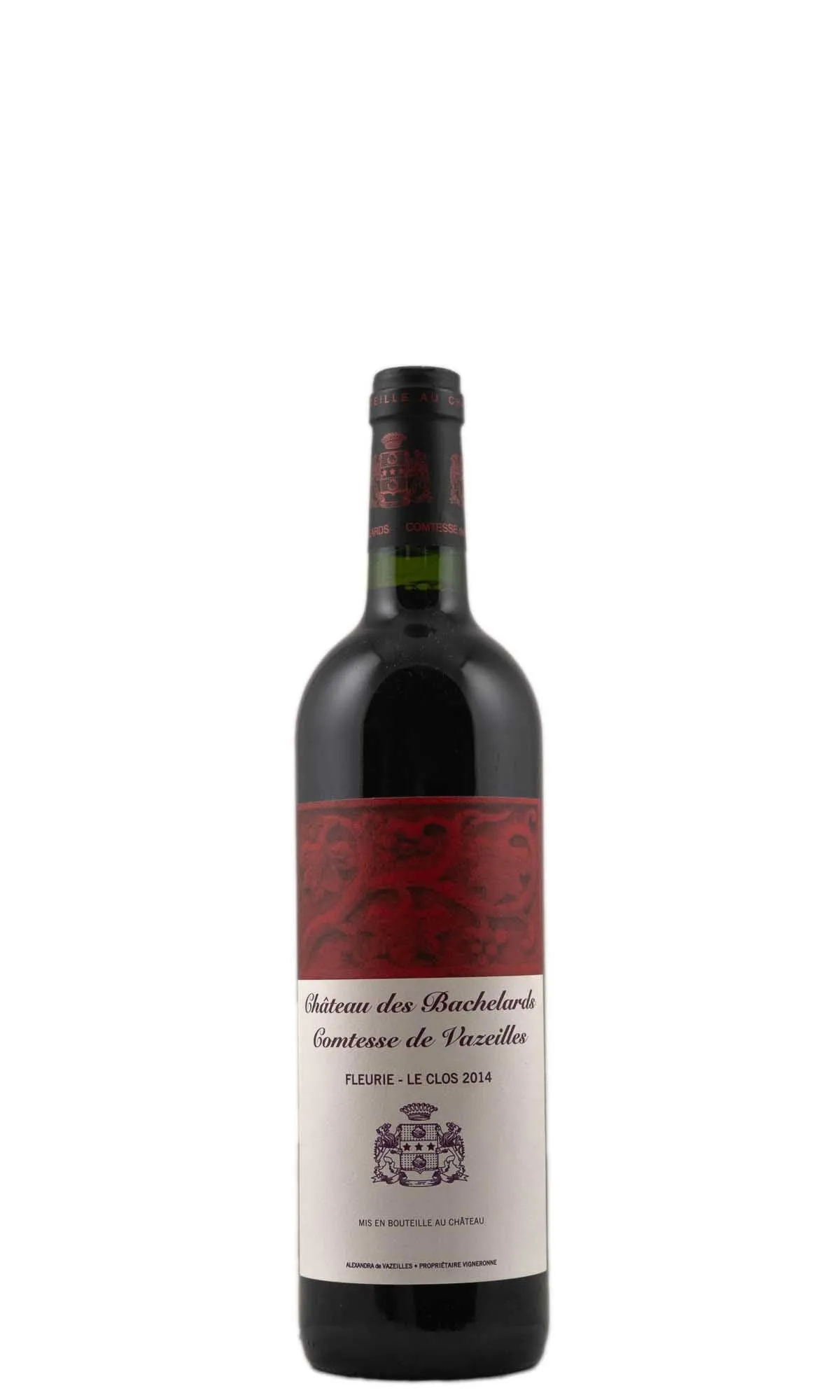 Chateau des Bachelards, Comtesse de Vazeilles Fleurie Le Clos, 2014