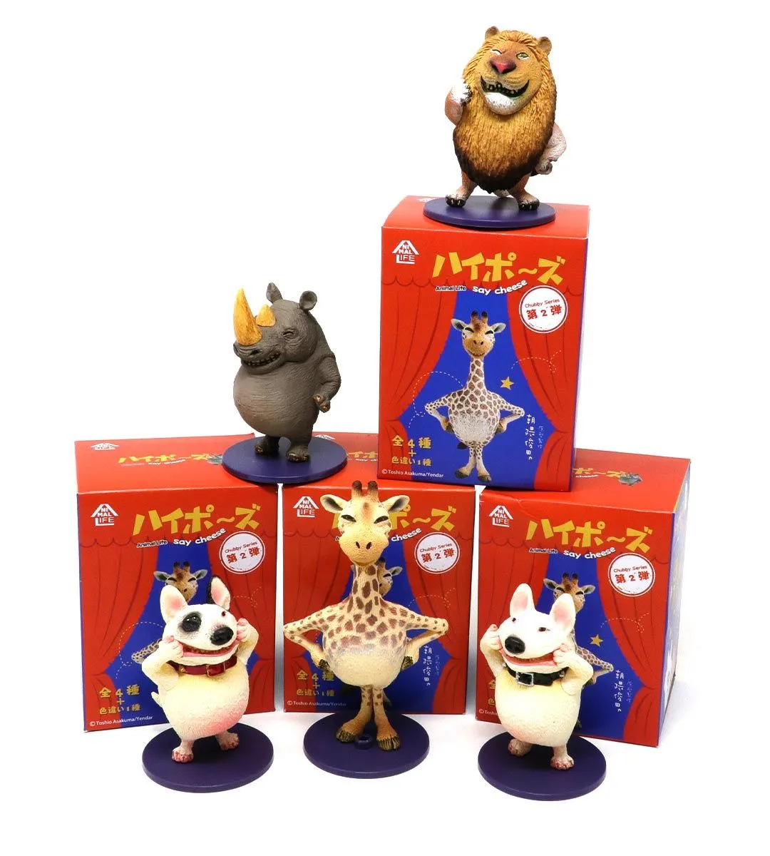 Chubby Series 2 - Say Cheese (Animal Life) - Display (6pcs)