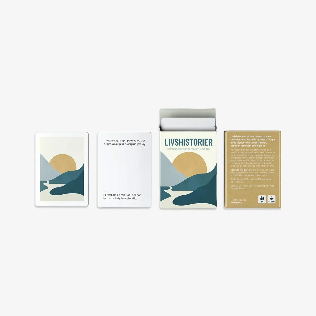 CONVERSATION CARDS - DANISH // LIVSHISTORIER