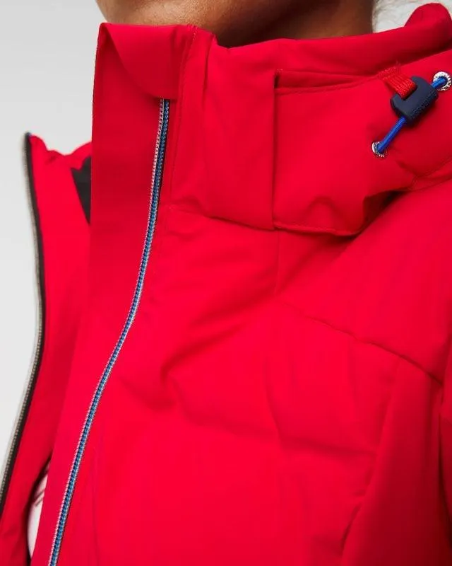 Heres an optimized version of the product title translated into English with added modifiers:

DESCENTE - Jolie - Womens Premium Down-Lined Ski Jacket