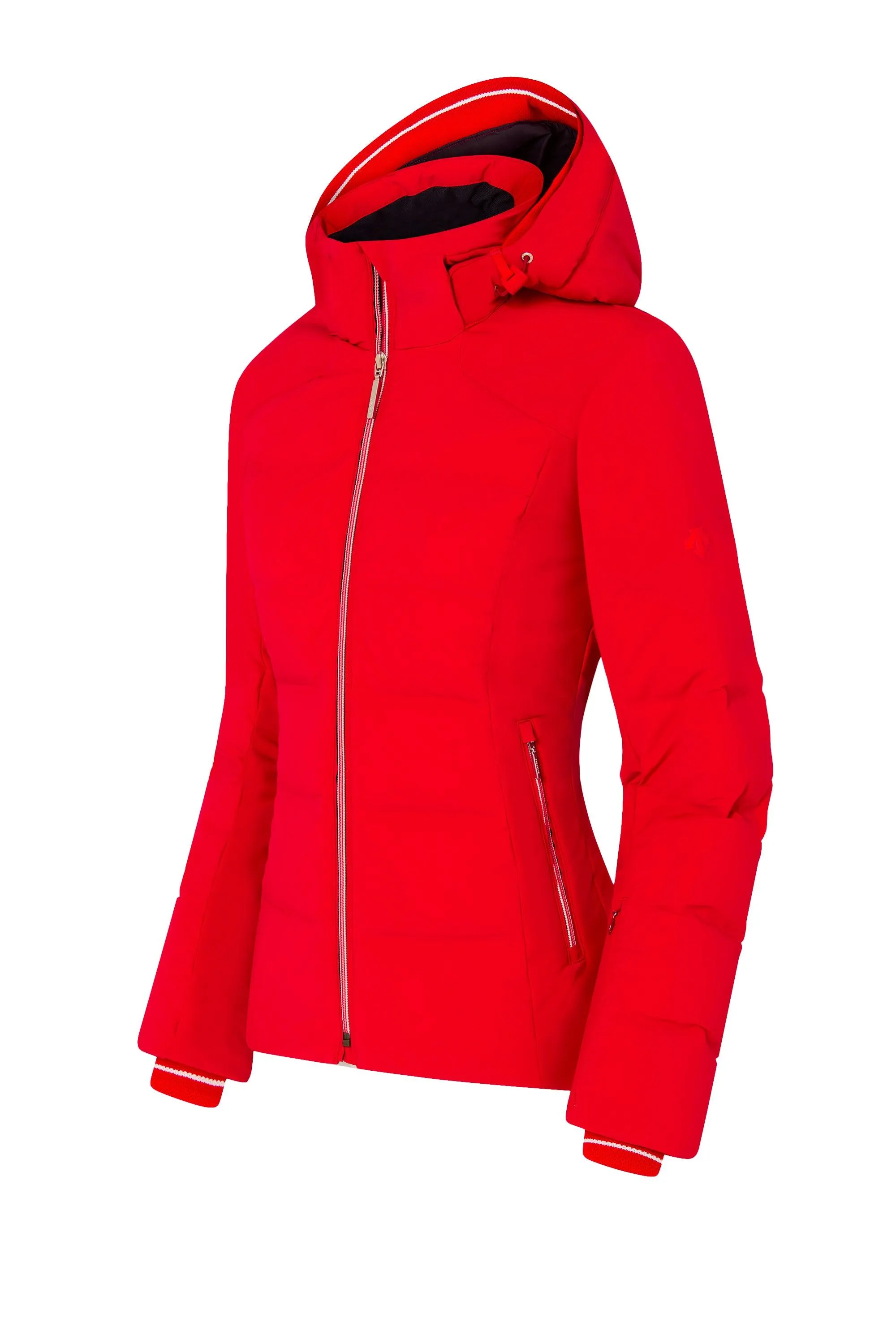 Heres an optimized version of the product title translated into English with added modifiers:

DESCENTE - Jolie - Womens Premium Down-Lined Ski Jacket