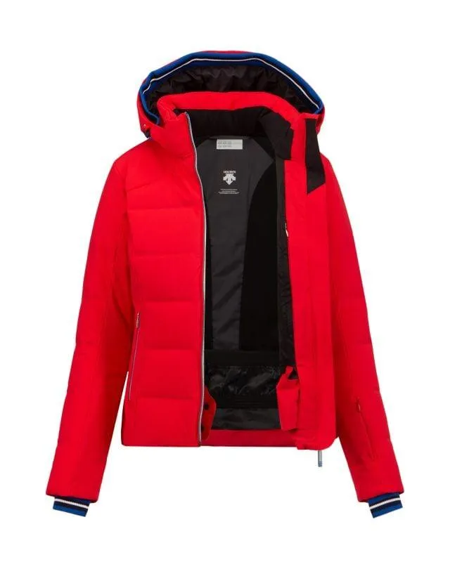 Heres an optimized version of the product title translated into English with added modifiers:

DESCENTE - Jolie - Womens Premium Down-Lined Ski Jacket