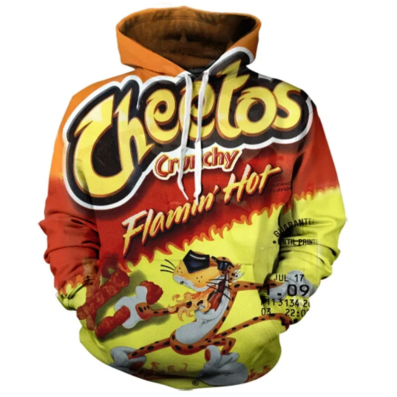 Hot Cheetos 3D Hoodie