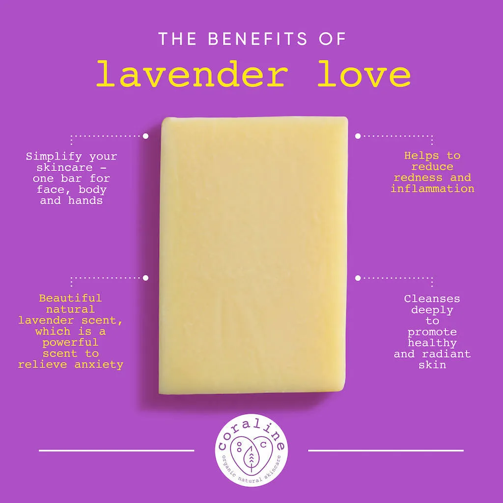 Lavender Love - Organic AOC Lavender de Provence Soap Bar