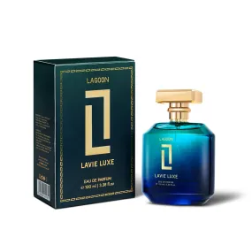 Lavie Luxe Lagoon Luxury Woman Eau De Parfum 100 ml ǀ  Perfume with scents Mandarin Orange, Lavender & Patchouli  -  Blue