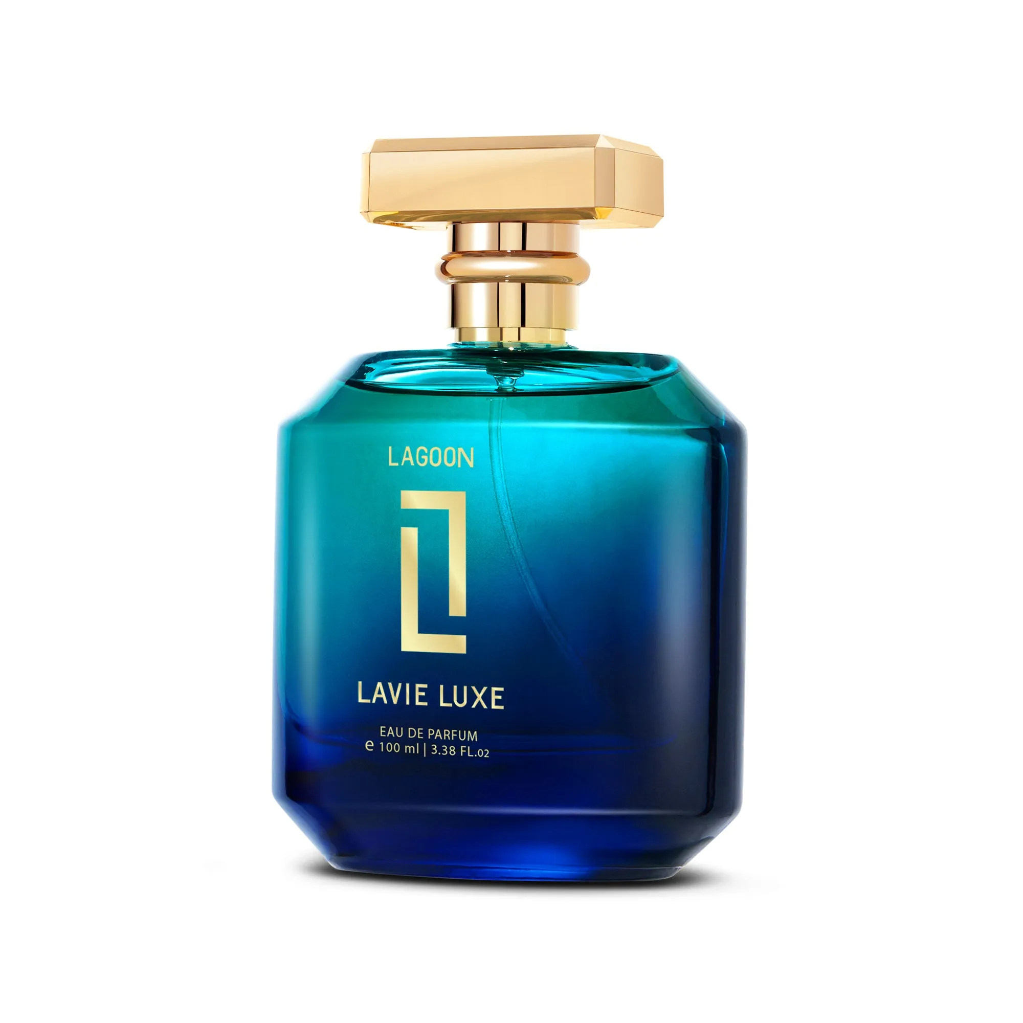 Lavie Luxe Lagoon Luxury Woman Eau De Parfum 100 ml ǀ  Perfume with scents Mandarin Orange, Lavender & Patchouli  -  Blue