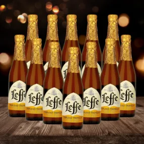 Leffe Triple Belgian Tripel Beer 330ml Bottles - 8.5% ABV (12 Pack)