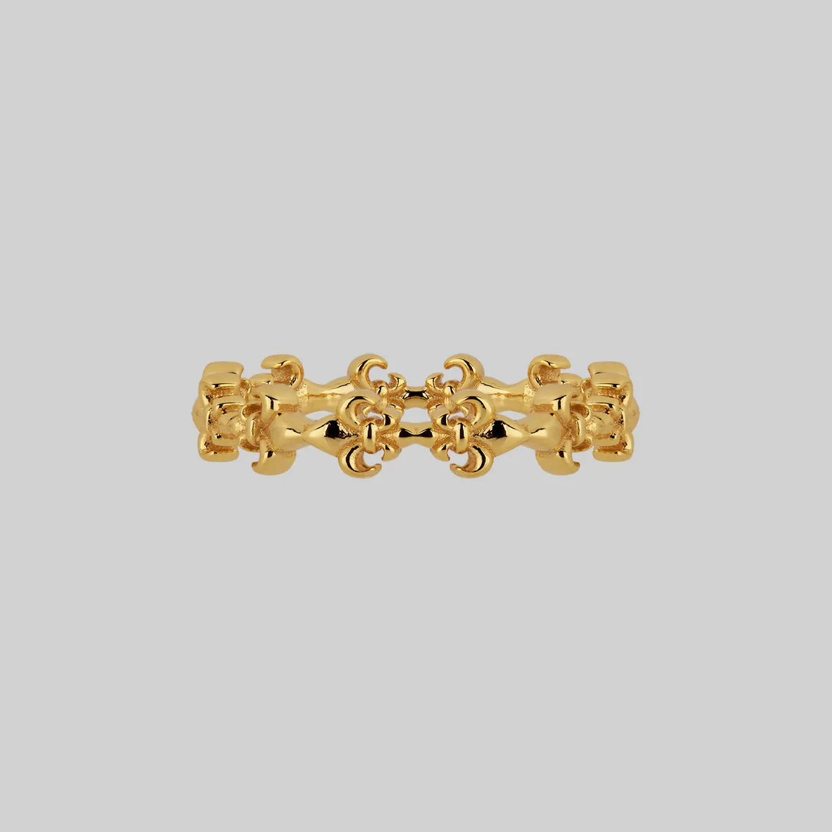 MUTINY. Medieval Band Ring - Gold